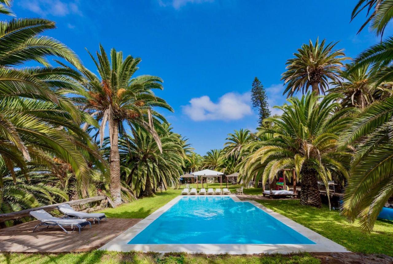 Detached Villa With Garden, Heated And Private Pool, Sea View, Parking Free Tijoco de Abajo Exteriér fotografie